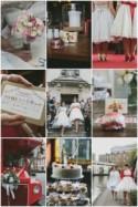 Sweet London Wedding with Quirky Details and Retro Dresses