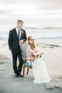 Tropical La Jolla Cove Beach Wedding Inspiration 