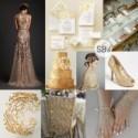 Golden Lace Wedding Inspiration 