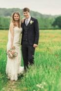 Gorgeous Relaxed & Rustic Coral Peony Filled Barn Wedding -...