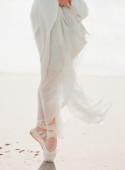 Ballerina Bride and Pale Blue Wedding Ideas - Wedding Sparrow 