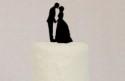 Easy-To-Make DIY Silhouette Cake Toppers 