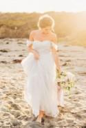 Windswept Bridal Editorial on the Beach 