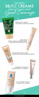 The Best BB/CC Creams That ACTUALLY Have Good Coverage