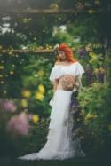 An Enchanted Brides Shoot in a Cornish Cutting Garden....