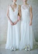 Elegant Fine Art Bridal Shoes by Freya Rose - Wedding Sparrow 
