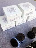 DIY Decorated Oreo Cookie Favors For Wedding Guests 