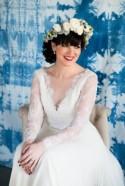 Shibori Wedding Inspiration - Polka Dot Bride