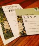 Real Bride Elissa: Best Practices for Stationery Design - The Broke-Ass Bride: Bad-Ass Inspiration on a Broke-Ass Budget
