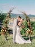 Country Marsala Inspired Wedding - Polka Dot Bride