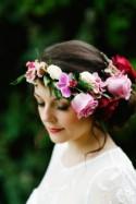 How to Make a Bold & Beautiful Bridal Flower Crown - Whimsical...