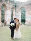 Southern Real Wedding among Old Church Ruins - Wedding Sparrow 
