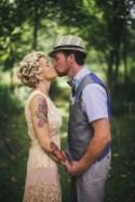Vintage Inspired Second Wedding at Their Family Barn