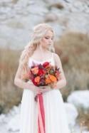 'Ange Ou Demon' Inspired Winter Wedding Inspiration 