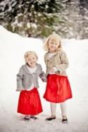 17 Pretty And Warm Winter Flower Girl Outfits 