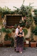 Romantic Rome Engagement Photos - Polka Dot Bride
