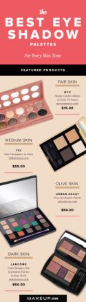 The Best Eye Shadow Palettes for Every Skin Tone