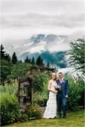Real Wedding in Chamonix of Belle Bride Hollie C