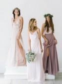 Mismatched Bridesmaid Style from Joanna August