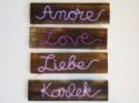 Lovely DIY Illuminated Sign For Your Wedding 