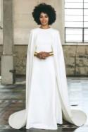 Celebrity Cape Trends to Wear For Your Winter Wedding