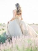 Ethereal Bridal Style in a Tulle Gown - Wedding Sparrow 