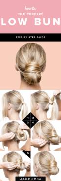 How To: The Perfect Low Bun