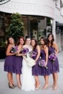 19 Luxurious Shades Of Purple Bridesmaids' Dresses 