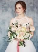 Blush, Peach And Blue Organic Spring Wedding Ideas - Weddingomania
