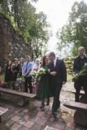 Green & Black Latvian Forest Wedding with a Hint of Tolkien