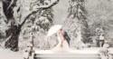 These Snowy Wedding Photos Are Everything That's Wonderful About Winter