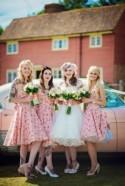 Pretty in Pink: A Vintage Village Hall Wedding