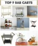 Guide to Bar carts for weddings