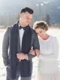 16 Beautiful And Comfy Winter Bridal Sweater Looks