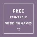 FREE Printable Table Games - B&G Blog