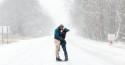 Couple's Blizzard Engagement Pics Will Warm You From The Inside Out