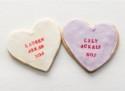 Cute DIY Heart Cookies To Make For Your Wedding Or Bridal Shower - Weddingomania