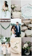 Cool Modern Wedding with Foliage Decor & DIY Details