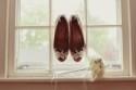 Romantic DIY Wedding Shoes With Appliques - Weddingomania