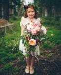 21 Airy And Beautiful Boho Flower Girl Dresses - Weddingomania