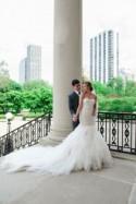 Chic Rose Gold Themed Chicago Wedding