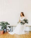 Woodland-Inspired Oregon Tree Farm Wedding: Anna + Gregory