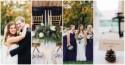 Elegant, Woodsy Wedding with gorgeous birch, pine cone & pine wreath details!