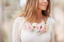 Gentle DIY Floral Necklace For Bridesmaids - Weddingomania
