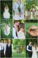 Romantic Boho Wedding with Cool Bridal Party Style