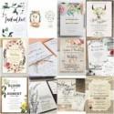 Five for Friday: Gorgeous Floral Invitations - The Broke-Ass Bride: Bad-Ass Inspiration on a Broke-Ass Budget