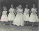 1950's Bride and Bridemaids with Floral Crowns