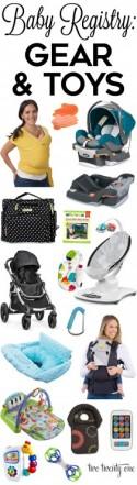 Baby Registry: Gear And Toys