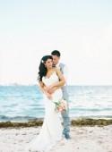 Dreamy Beach Punta Cana Destination Wedding - Weddingomania