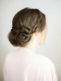 Charming DIY Wedding Braided Chignon Hairstyle - Weddingomania
